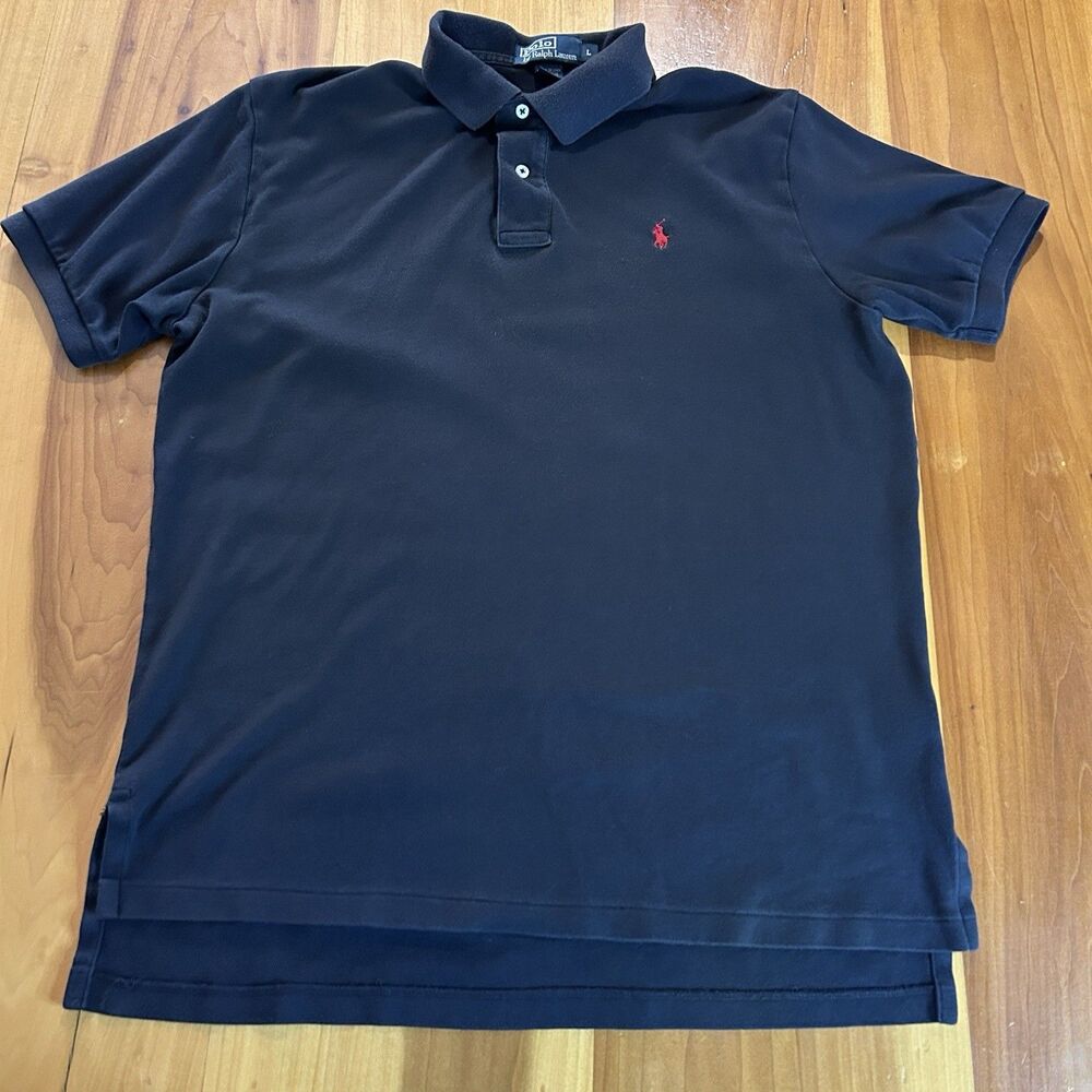 Polo Ralph Lauren Men’s Polo. Large. Black Short Sleeve